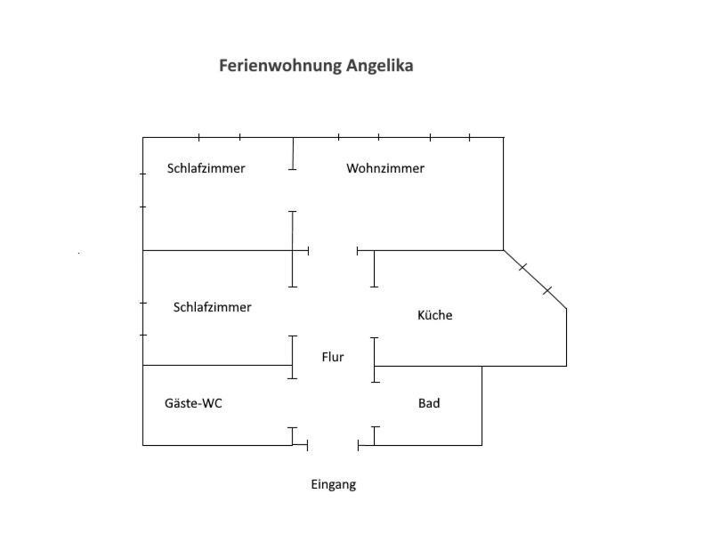 Ferienwohnung Angelika Wilhelmshaven Eksteriør bilde